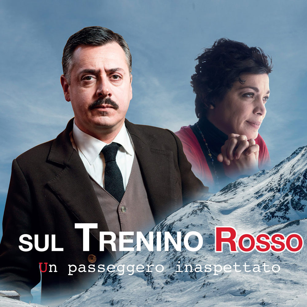 Copertina di Sul Trenino Rosso – Un passeggero inaspettato